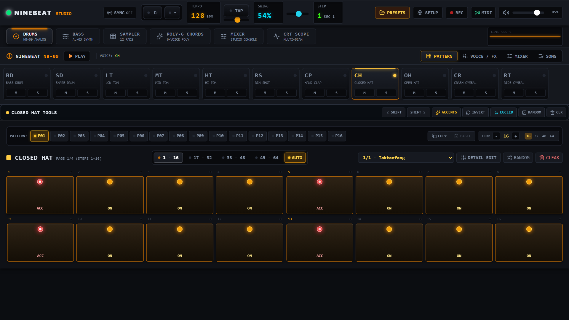 NB-09 Drum-Maschine