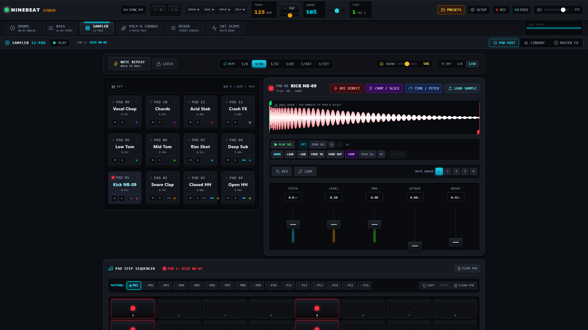 12-Pad-Sampler